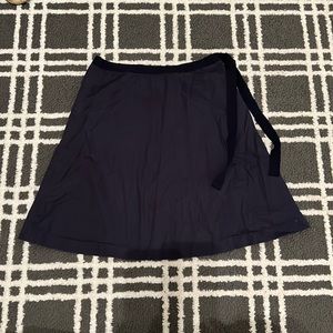 Navy J. Crew skirt